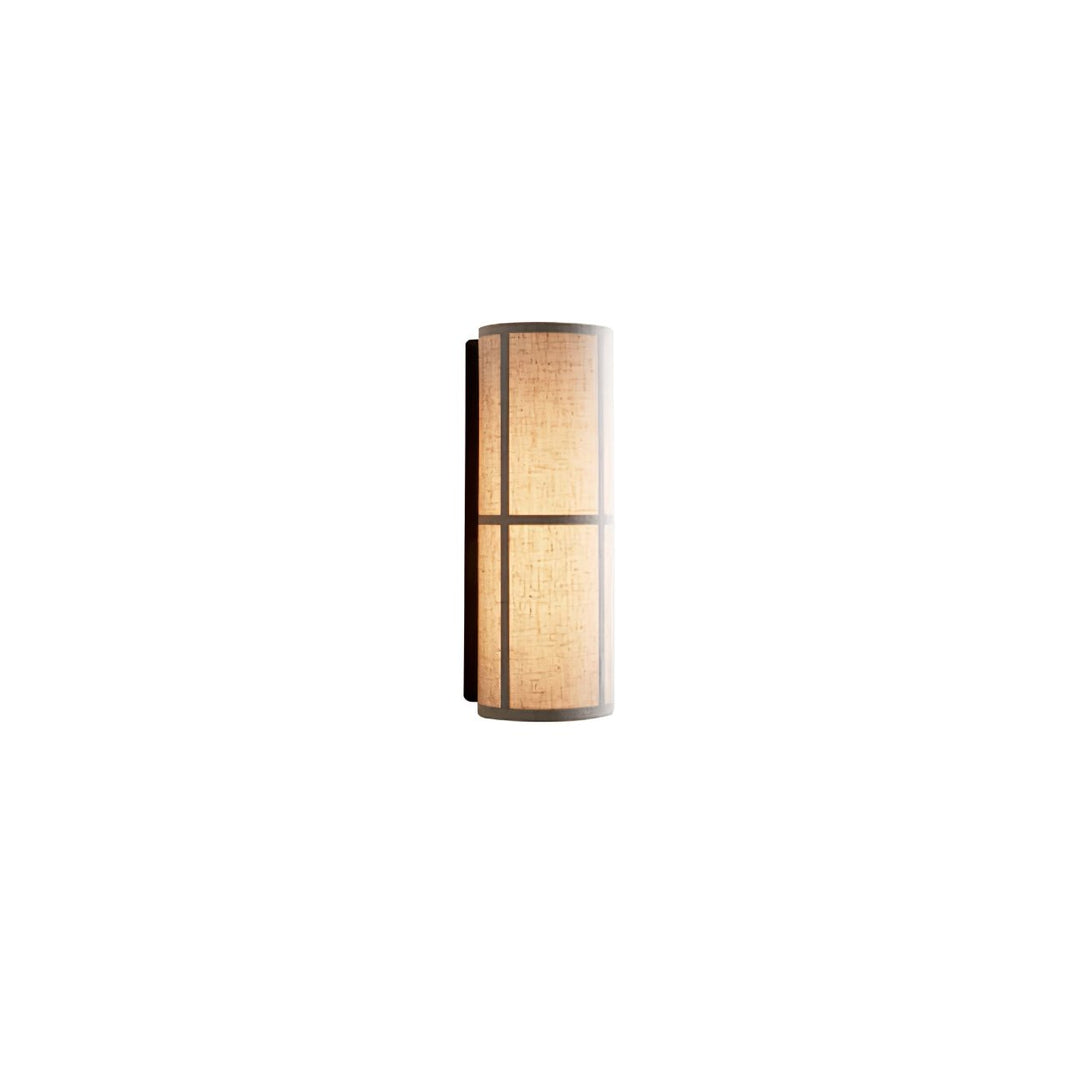 Lustra Wall Lamp Cylinder Fabric Soft Glow - Neutralighting