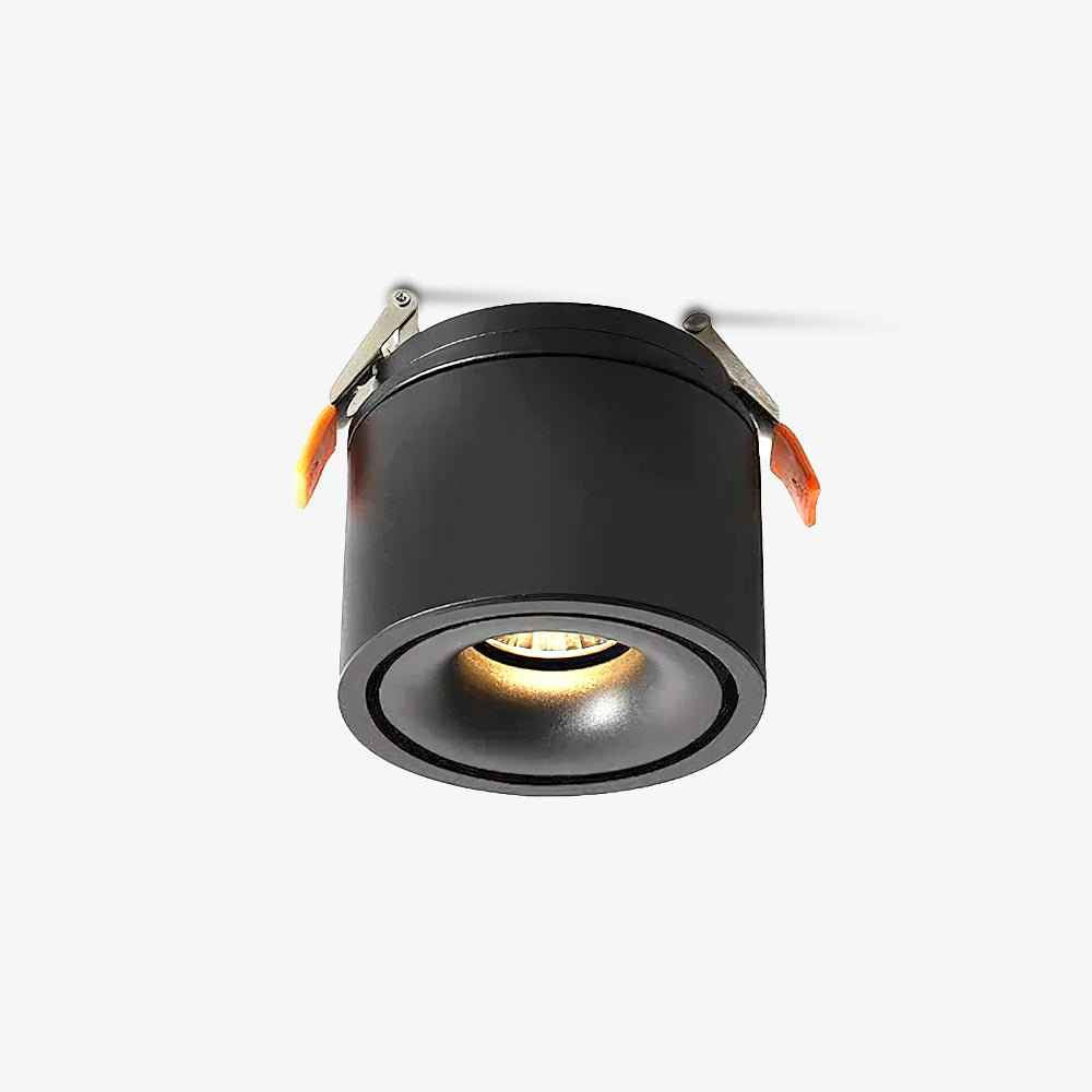 Solara Acrylique 10cm Noir LED 10W
