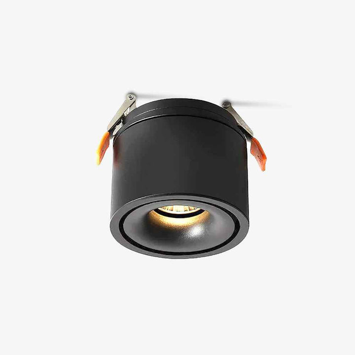 Solara Acrylique 10cm Noir LED 10W