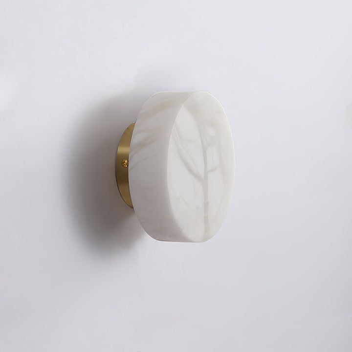 Glim Applique Murale Moderne Minimaliste En Laiton Et Albâtre - Neutralighting