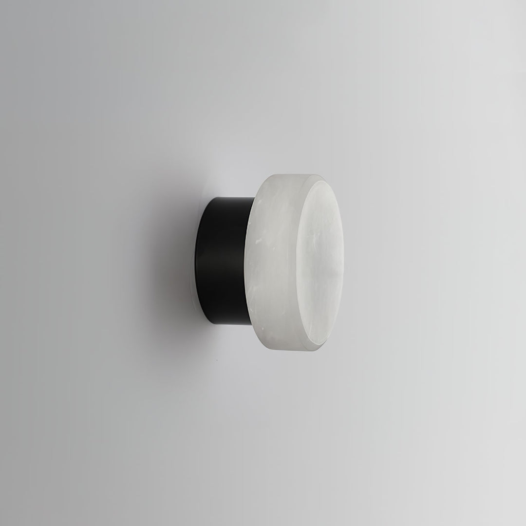 Glim Applique Murale Moderne Minimaliste En Laiton Et Albâtre - Neutralighting