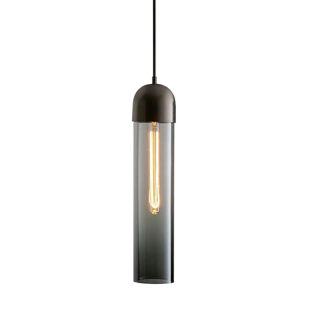 Eurcara Suspension en Verre de Forme Cylindrique - Neutralighting