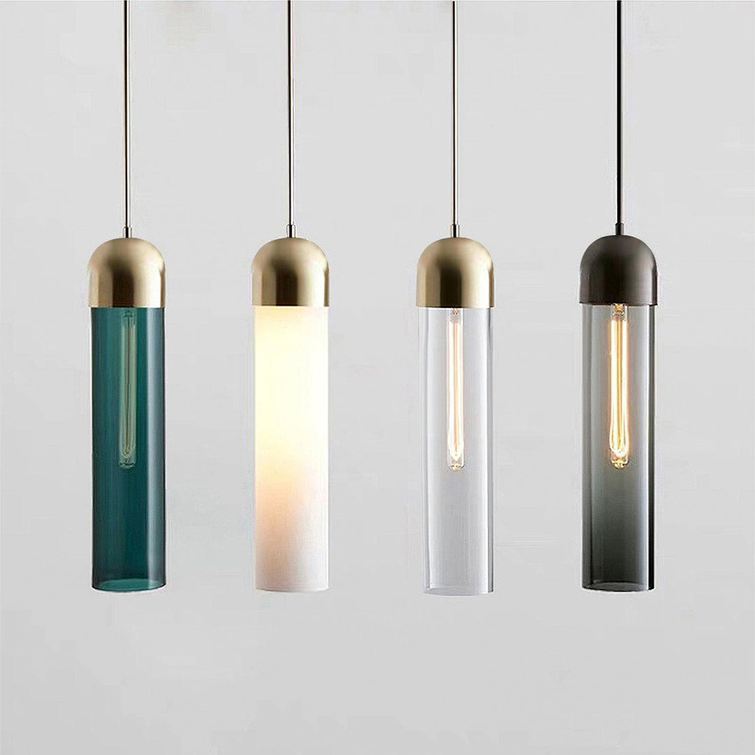 Eurcara Suspension en Verre de Forme Cylindrique - Neutralighting