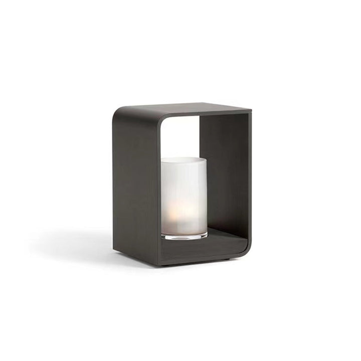 Halie Lampadaire Solaire Bougie Moderne. Métal. Noir. Allée - Neutralighting