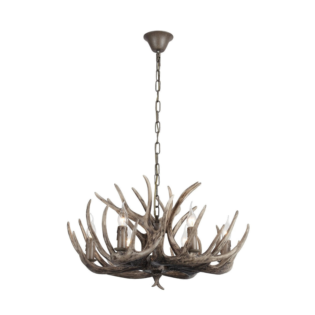 Silva Nordique LED Suspension Bois Métal Bar/Salon/Salle À Manger - Neutralighting
