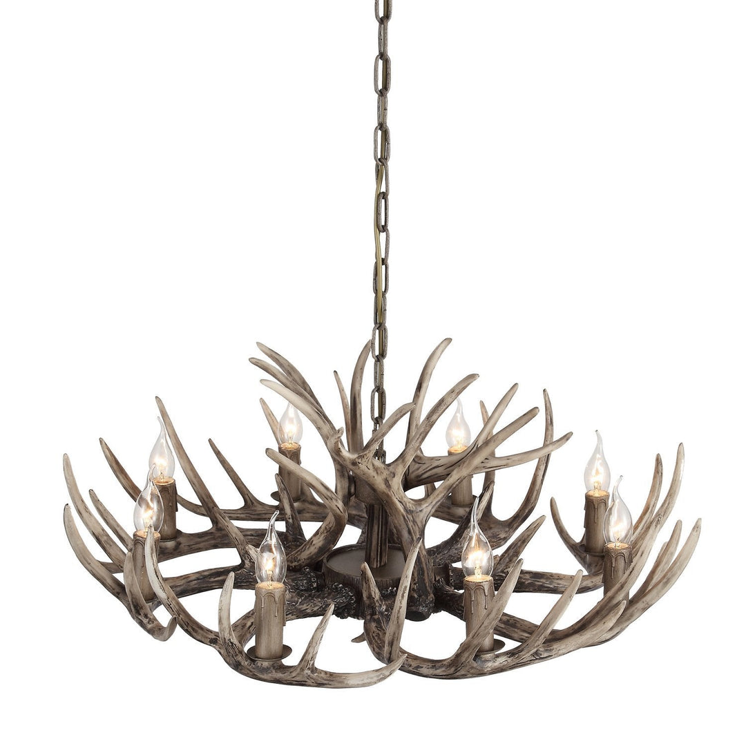 Silva Nordique LED Suspension Bois Métal Bar/Salon/Salle À Manger - Neutralighting