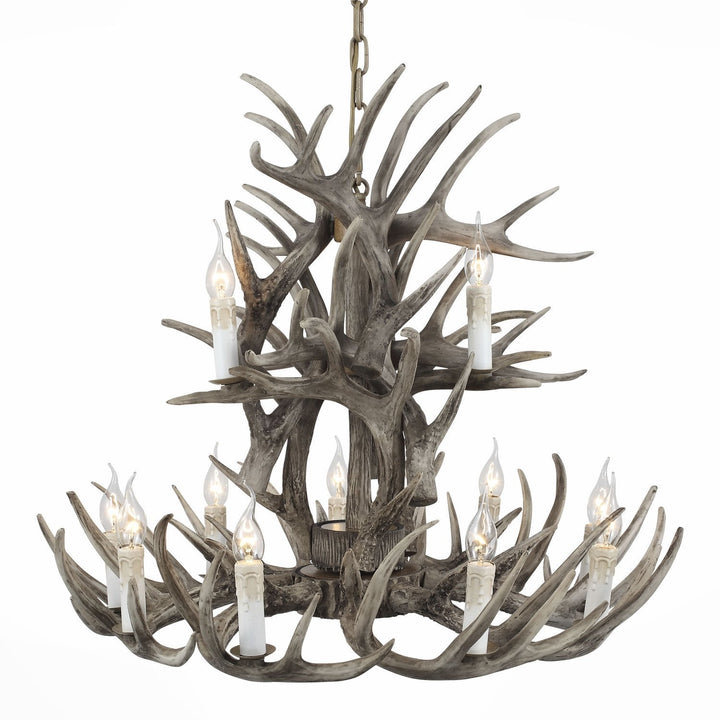 Silva Nordique LED Suspension Bois Métal Bar/Salon/Salle À Manger - Neutralighting