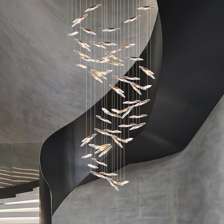 Armira Chandelier en Verre de Luxe - Neutralighting