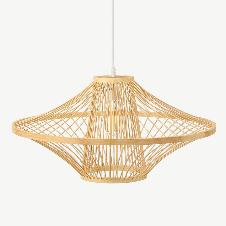 Ritta Suspension Créative Fait à la Main Bambou Salon - Neutralighting