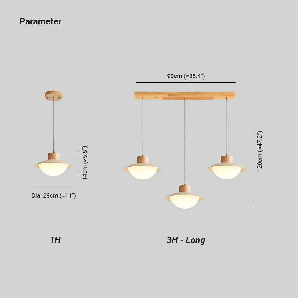 Milk Suspension Bois - Neutralighting
