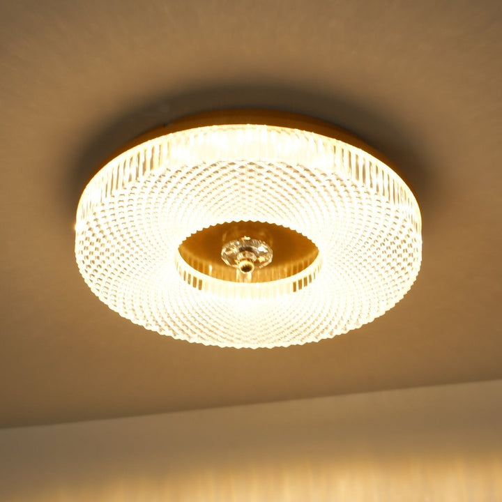 Solara Plafonnier LED Encastré en Acrylique - Neutralighting