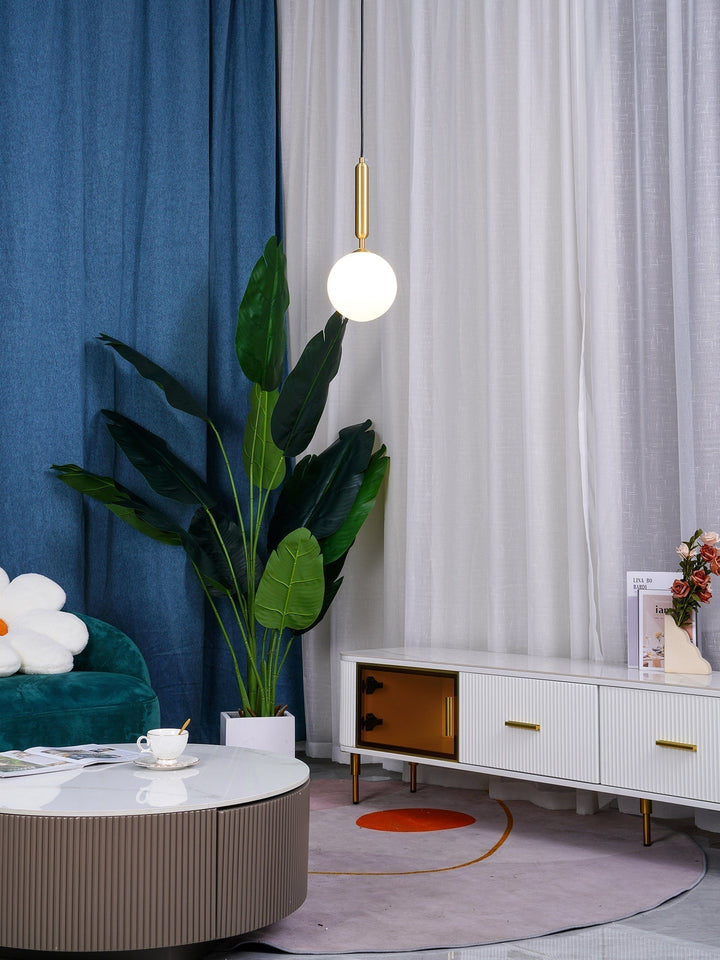 Calyxia Suspension Industrielle Classique en Verre - Neutralighting