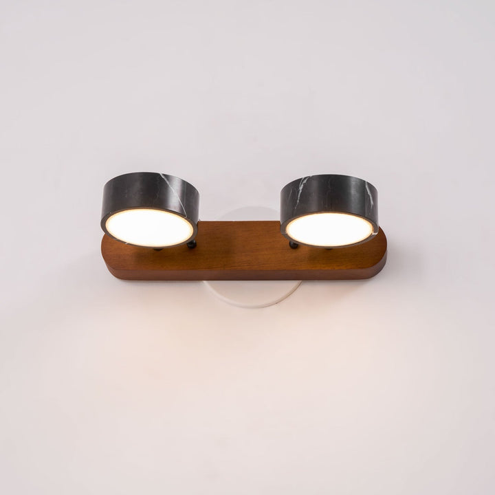 Orshaa Linéaire Travertin Vanité Lumière - Neutralighting