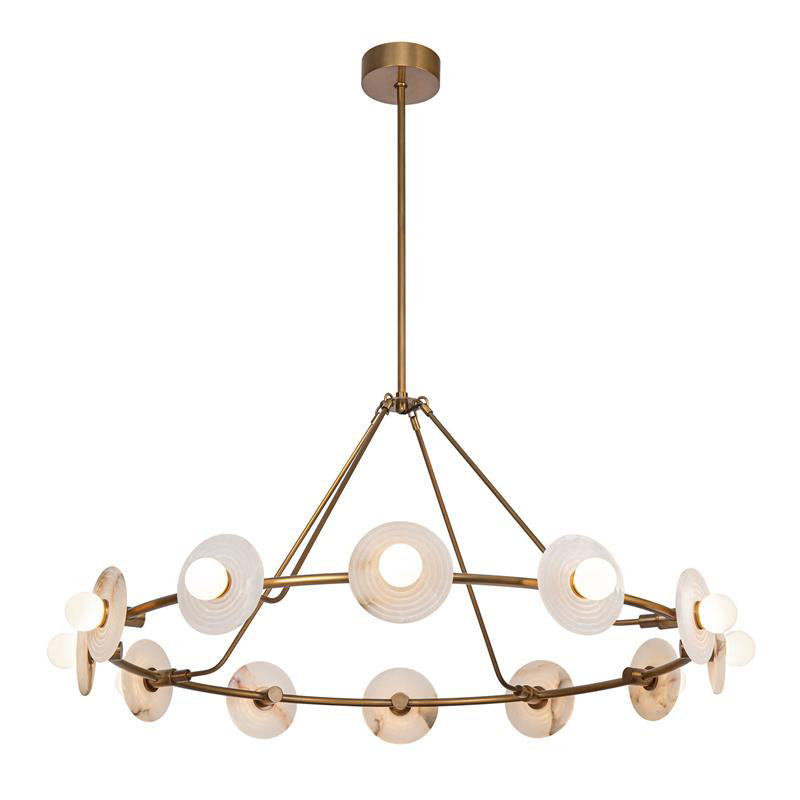 Ilirila Lustre En Verre Albâtre à l&