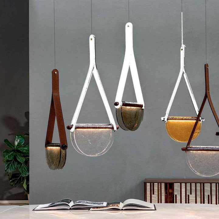 Knack Lampe à Suspension En Métal Et Verre Minimaliste Moderne - Neutralighting