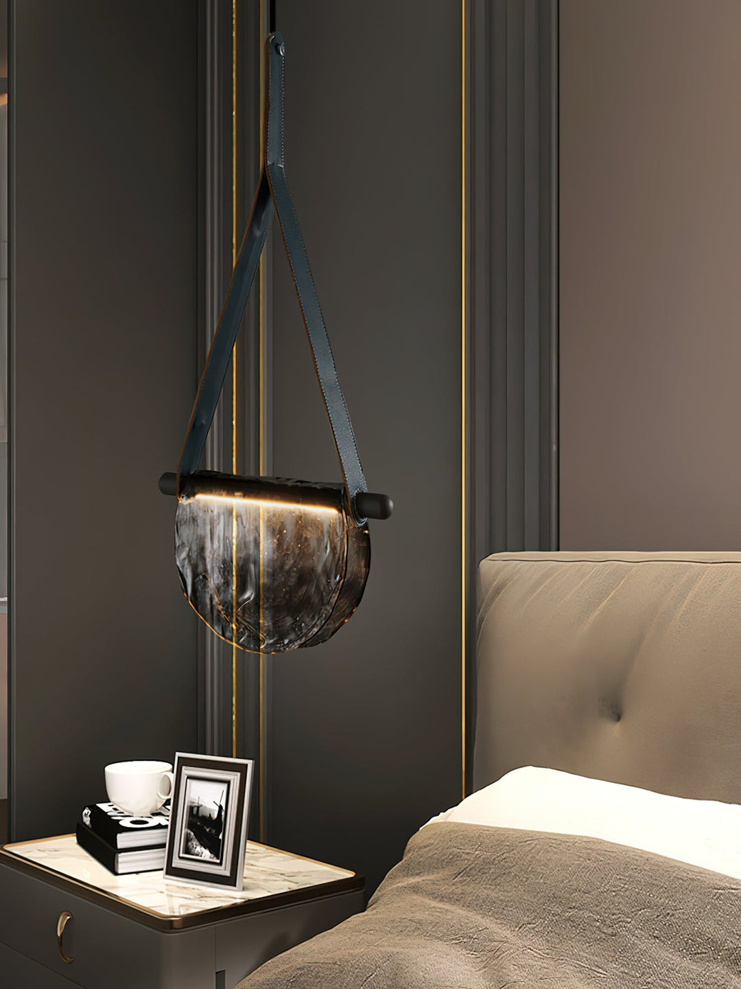 Knack Lampe à Suspension En Métal Et Verre Minimaliste Moderne - Neutralighting