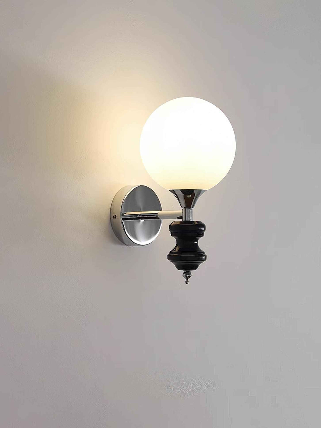 Orbisic Verre 20cm Blanc LED