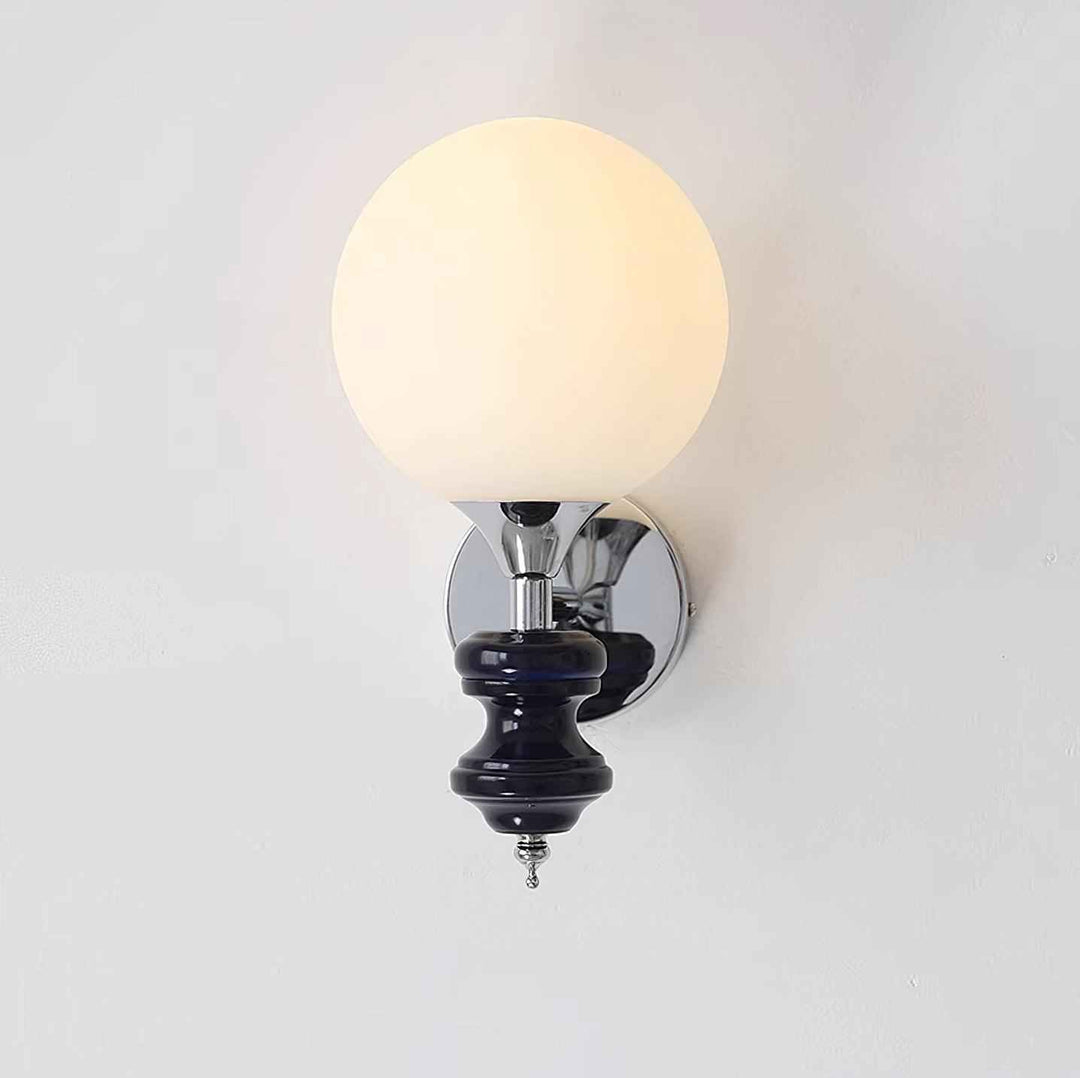Orbisic Verre 20cm Blanc LED