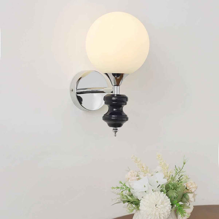 Orbisic Verre 20cm Blanc LED