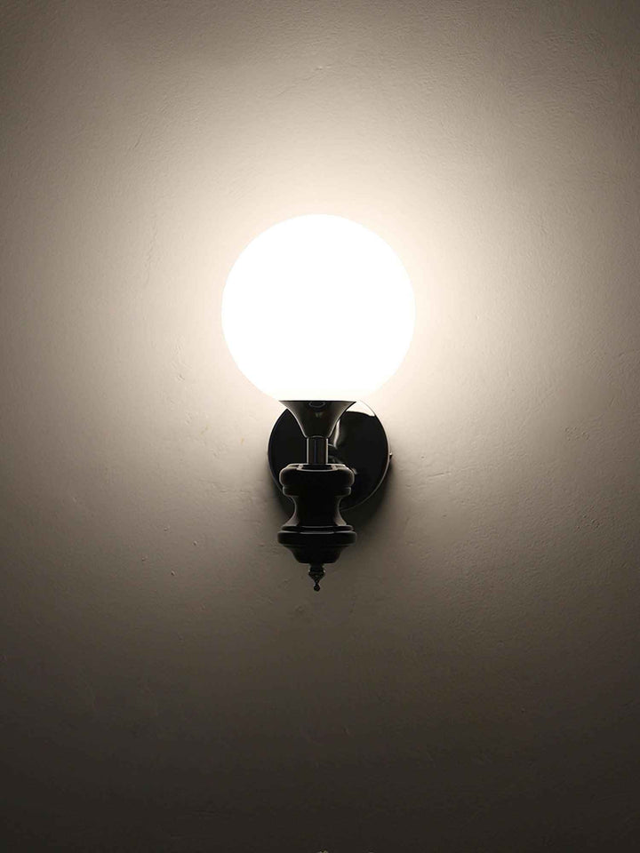 Orbisic Verre 20cm Blanc LED