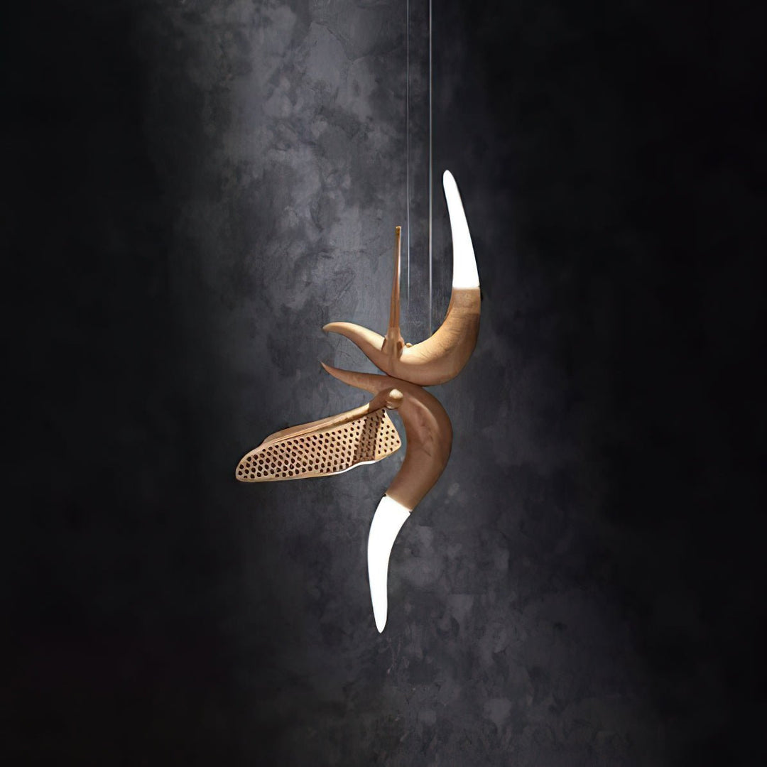 Elsilor Suspension Bois Inspirée des Oiseaux - Neutralighting