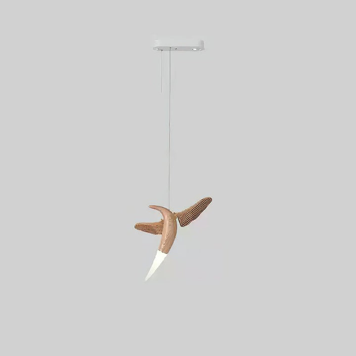 Elsilor Suspension Bois Inspirée des Oiseaux - Neutralighting