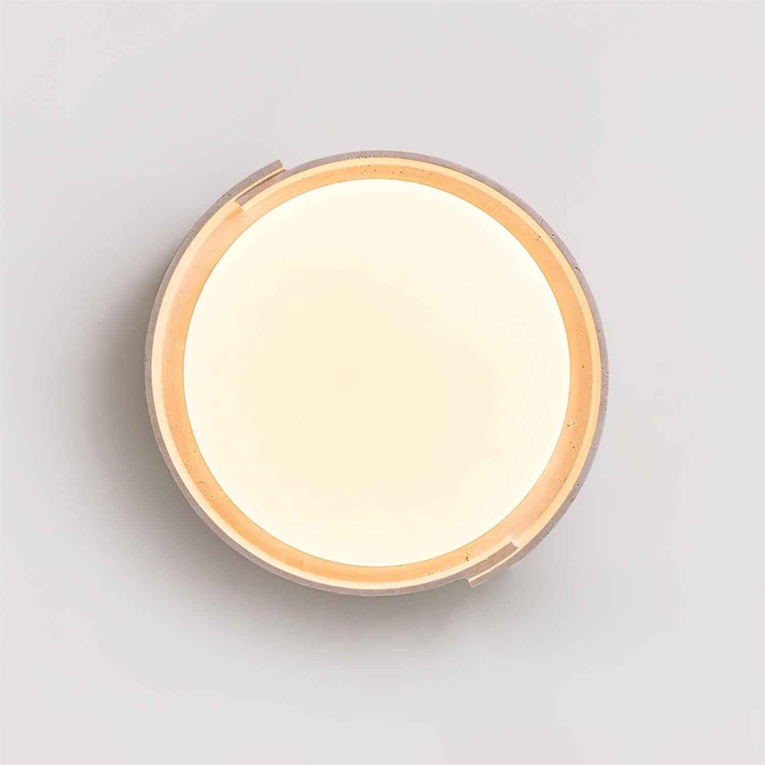 Juvio 30cm Beige LED
