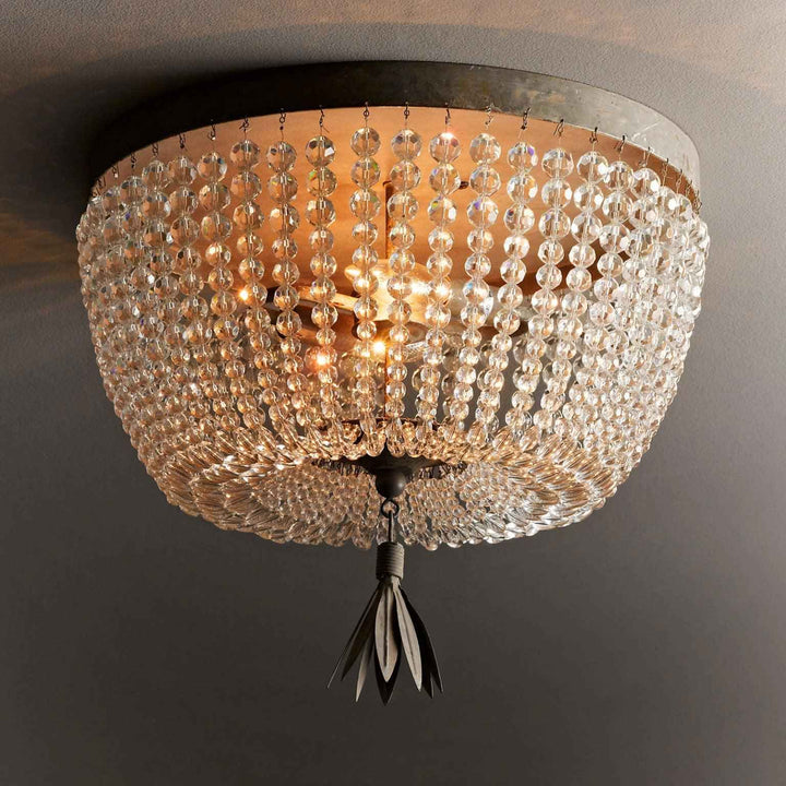 Solara Métal 40cm Gris LED 15W