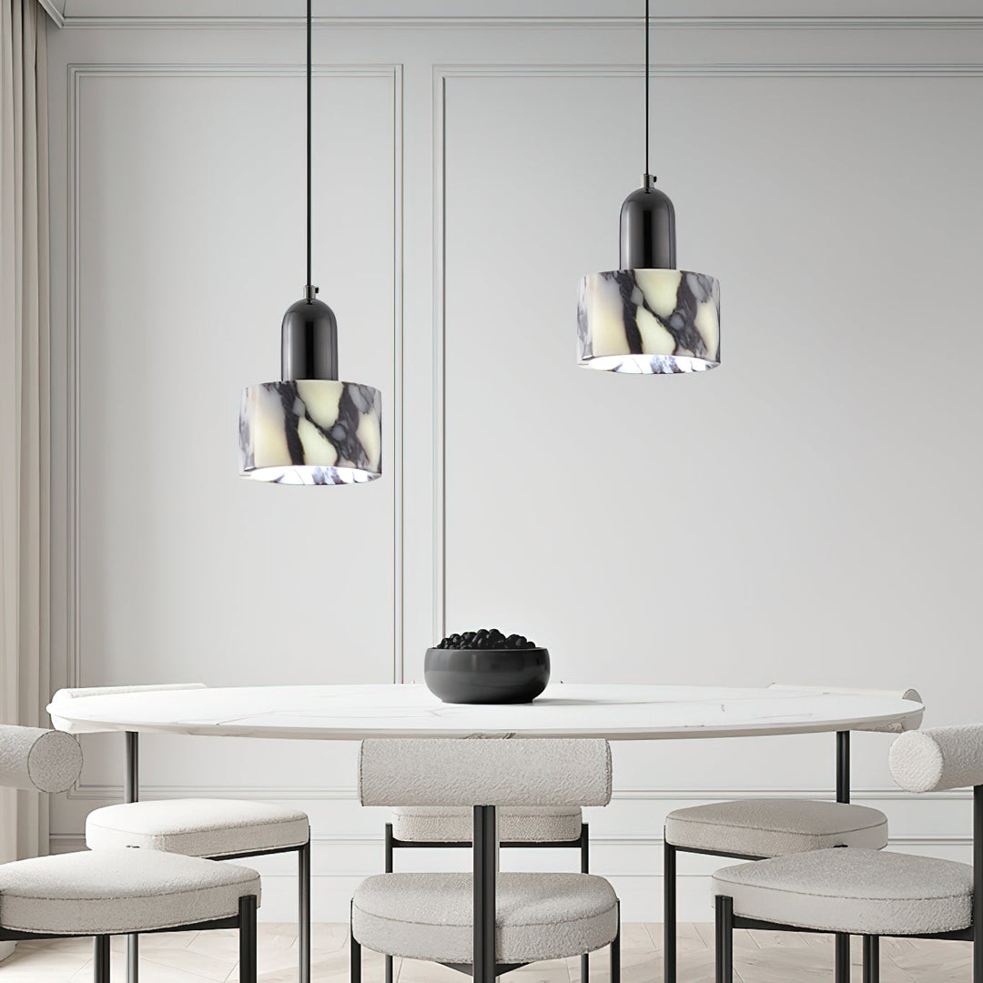 Flair Lampe Pendante en Marbre et Métal Minimaliste Moderne - Neutralighting