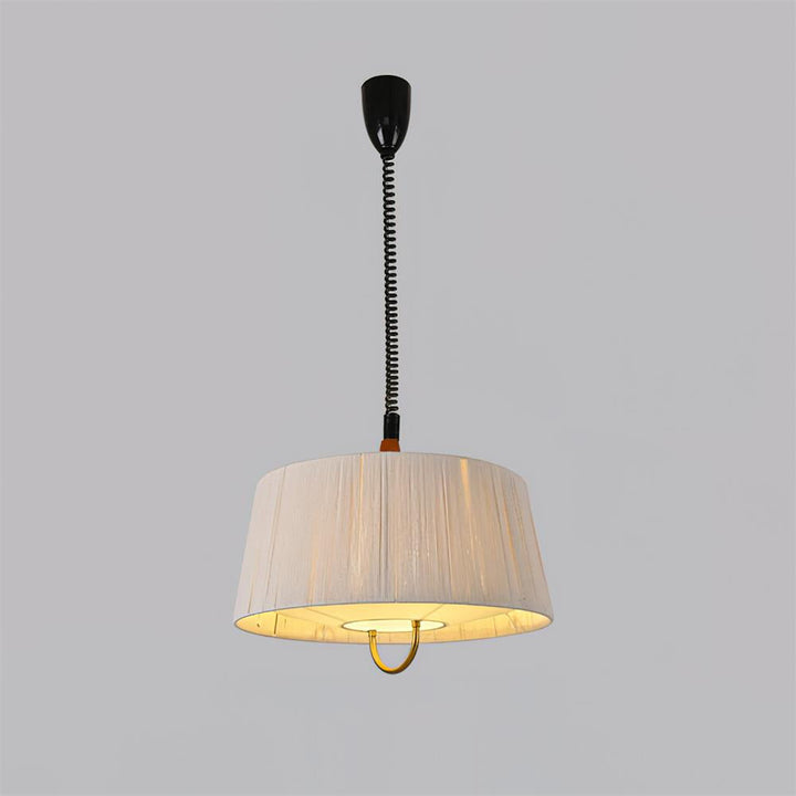 Delaney Lampe Pendante Plissée Ajustable Élégante - Neutralighting