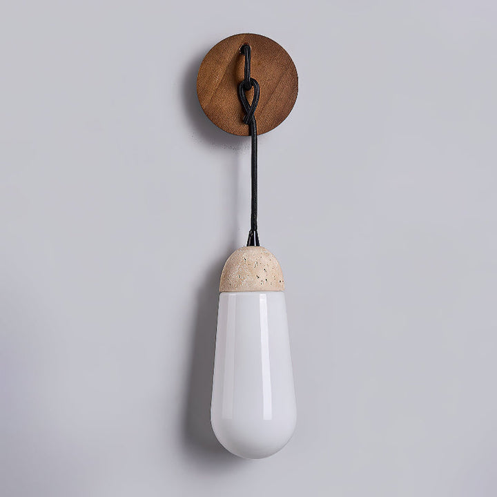 Radiant Applique Murale Bois Travertin Minimaliste Moderne - Neutralighting