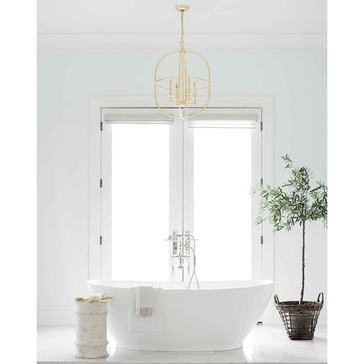 Sylph Suspension Métal Laiton Ouvert Industriel Vintage - Neutralighting
