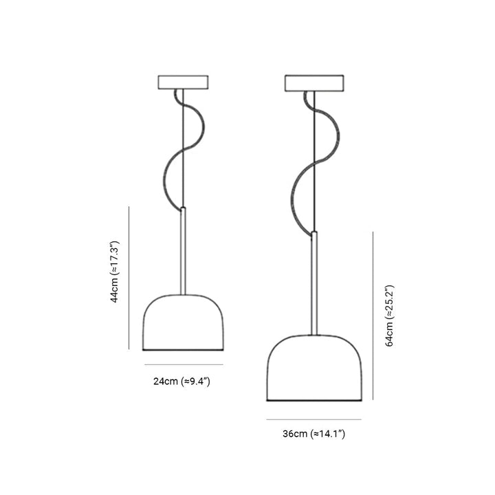 Valentina Suspension Nordique, Métal/Verre, Noir/Or, Salle à Manger - Neutralighting