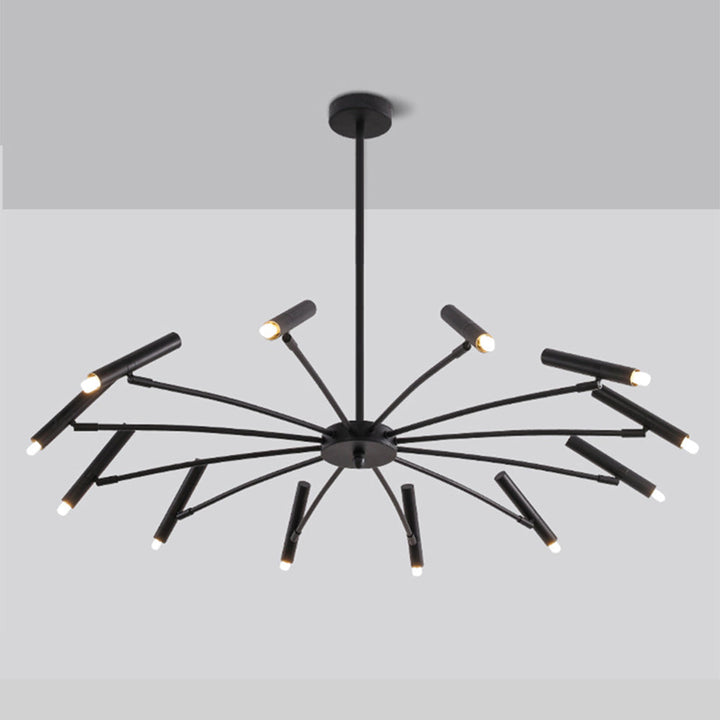 Theno Lustre Simple Noir/Blanc Etude/Salon/Salle à Manger - Neutralighting