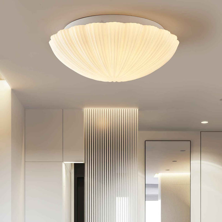 Solara Verre 25cm Blanc LED 12W