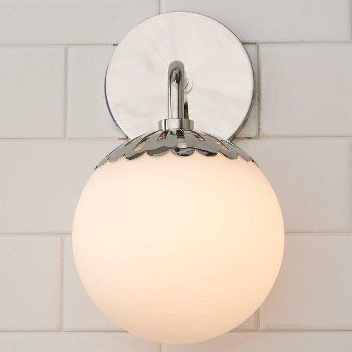 Aegis Applique Murale Globe Laiton Verre Minimaliste Moderne - Neutralighting