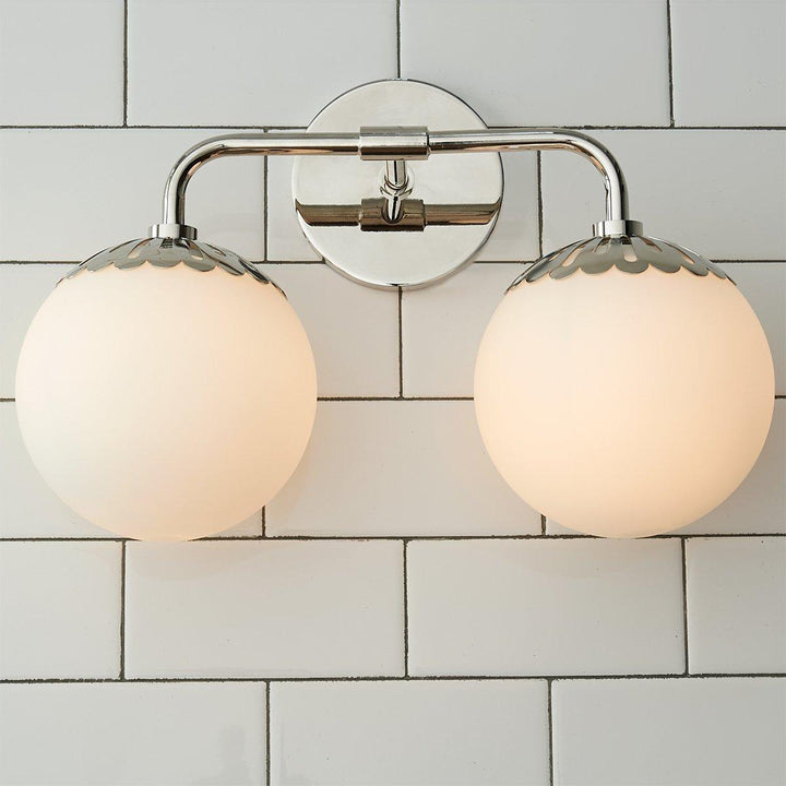 Aegis Applique Murale Globe Laiton Verre Minimaliste Moderne - Neutralighting