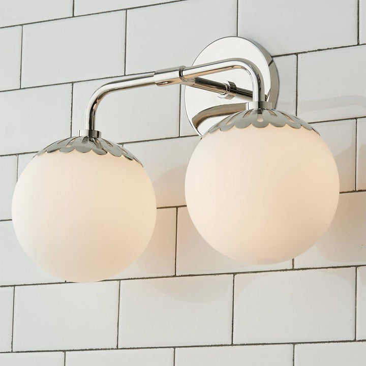 Aegis Applique Murale Globe Laiton Verre Minimaliste Moderne - Neutralighting