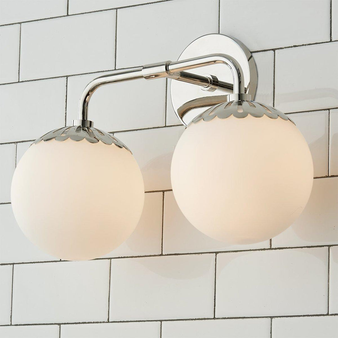 Aegis Applique Murale Globe Laiton Verre Minimaliste Moderne - Neutralighting