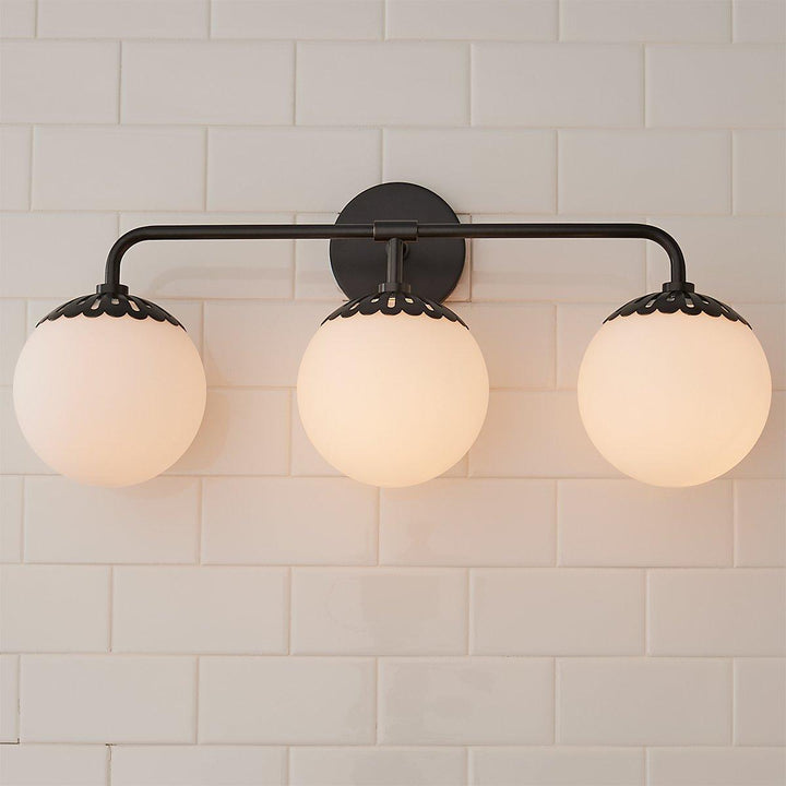 Aegis Applique Murale Globe Laiton Verre Minimaliste Moderne - Neutralighting