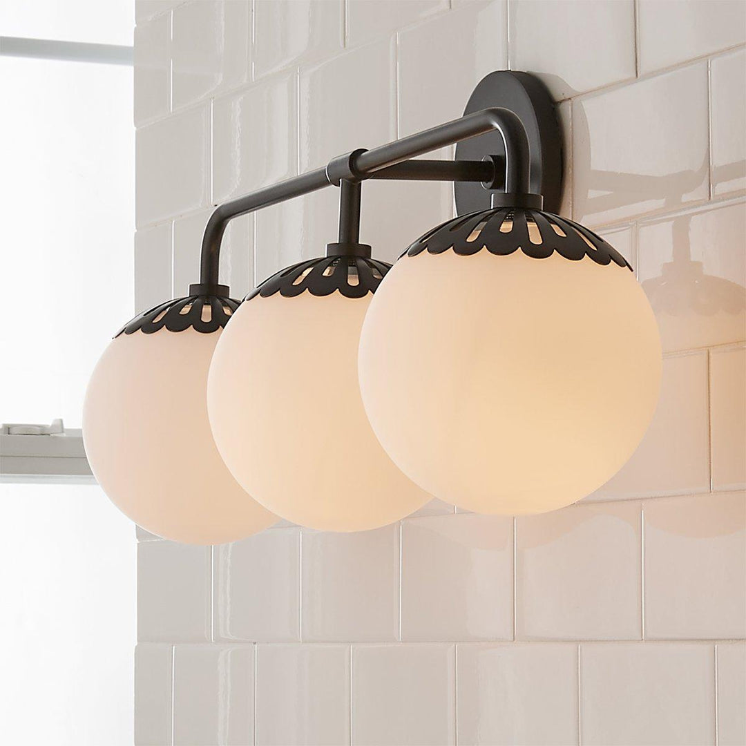 Aegis Applique Murale Globe Laiton Verre Minimaliste Moderne - Neutralighting
