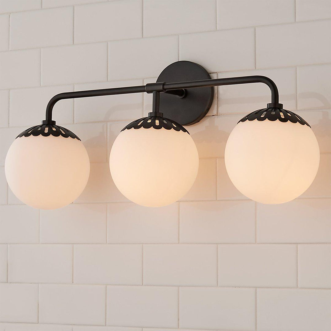 Aegis Applique Murale Globe Laiton Verre Minimaliste Moderne - Neutralighting