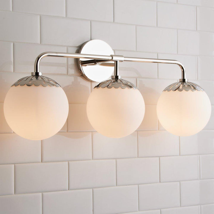 Aegis Applique Murale Globe Laiton Verre Minimaliste Moderne - Neutralighting