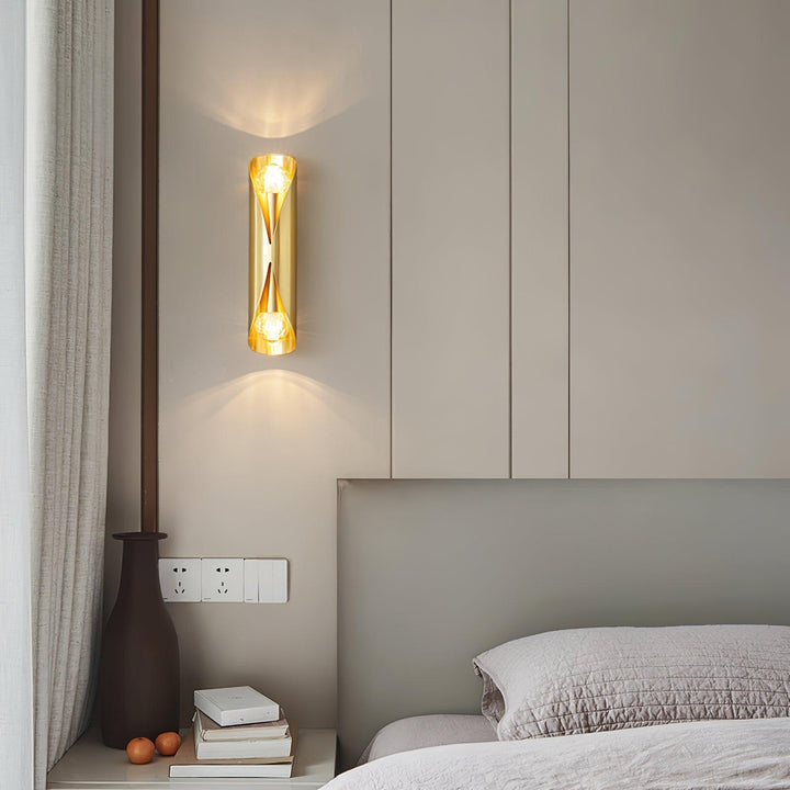 Avynila Applique Murale Diamants Laiton Moderne - Neutralighting