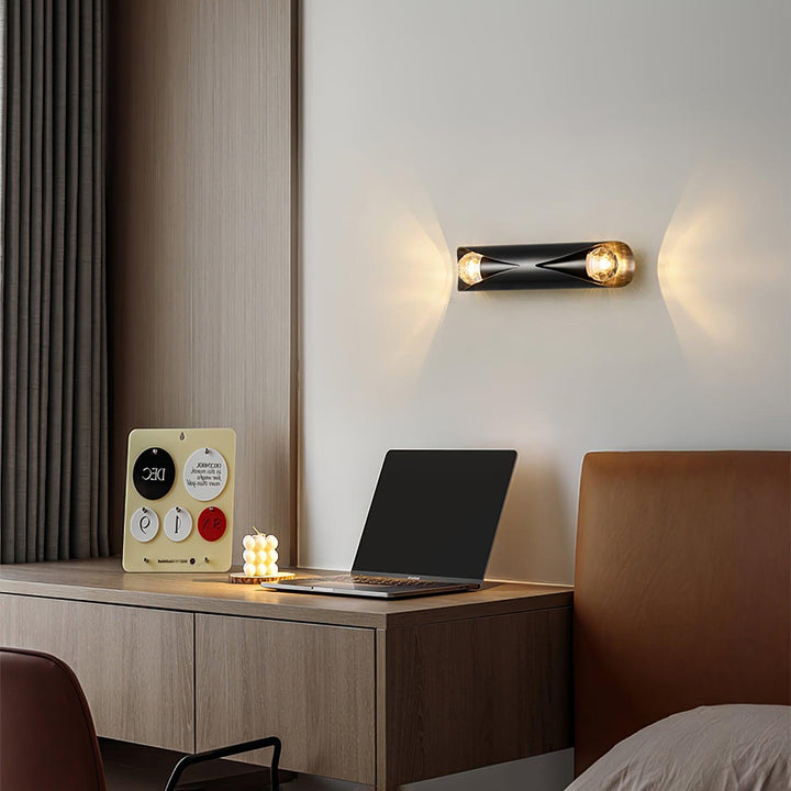 Avynila Applique Murale Diamants Laiton Moderne - Neutralighting