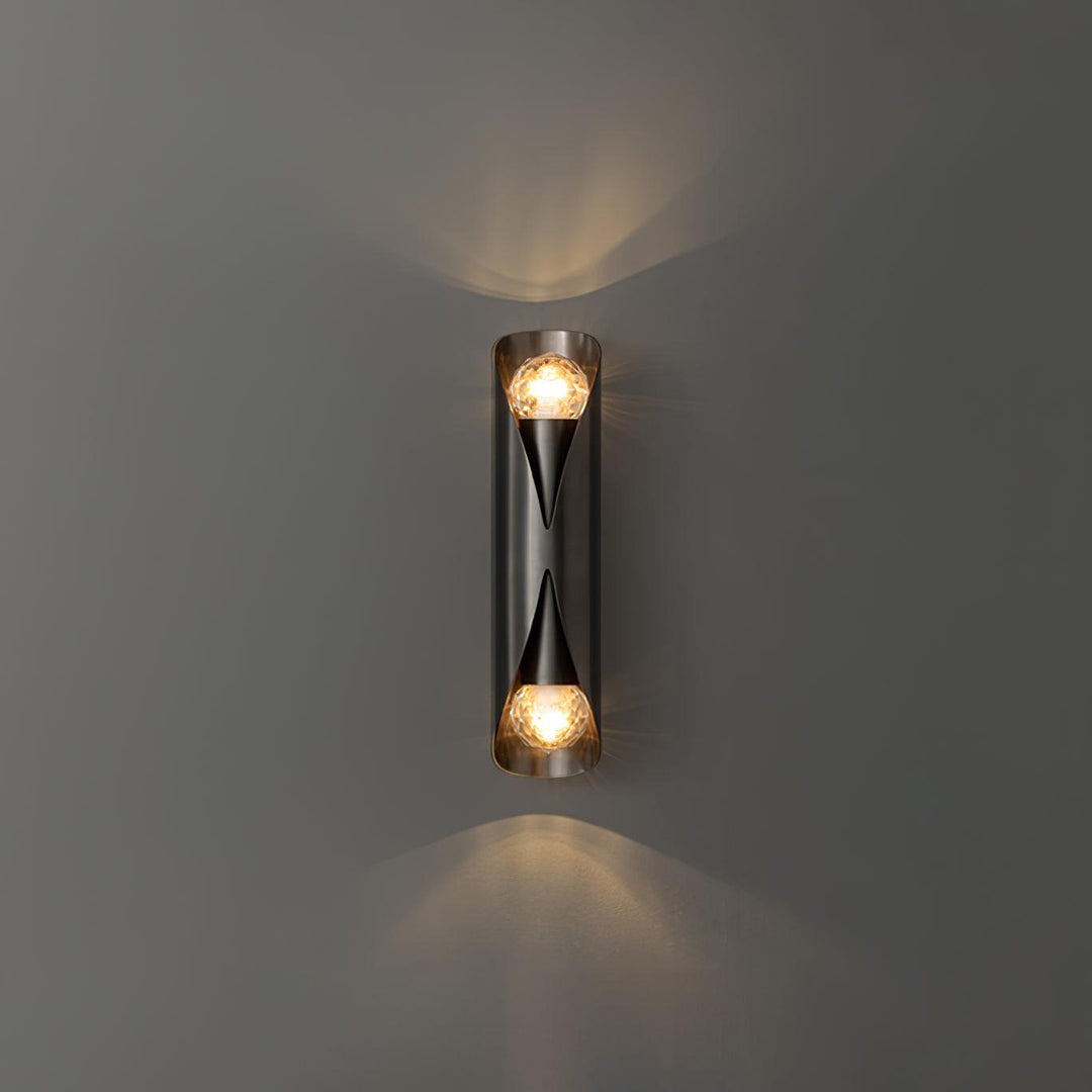Avynila Applique Murale Diamants Laiton Moderne - Neutralighting