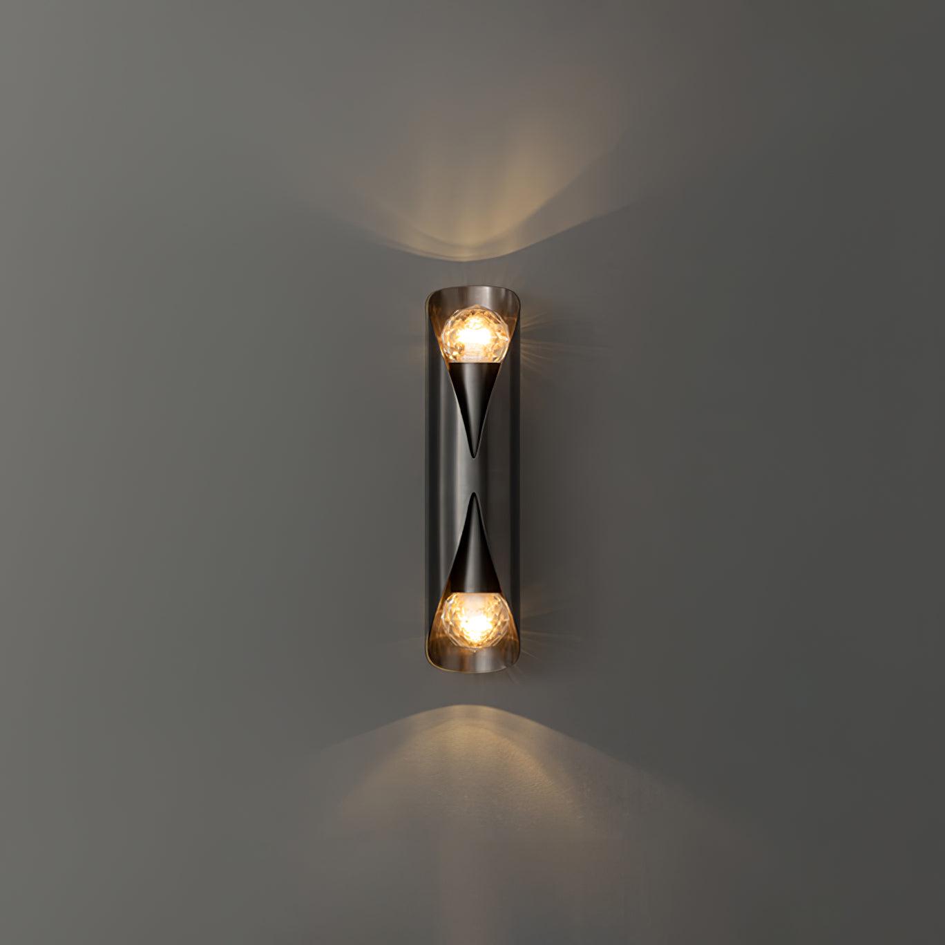 Avynila Applique Murale Diamants Laiton Moderne - Neutralighting