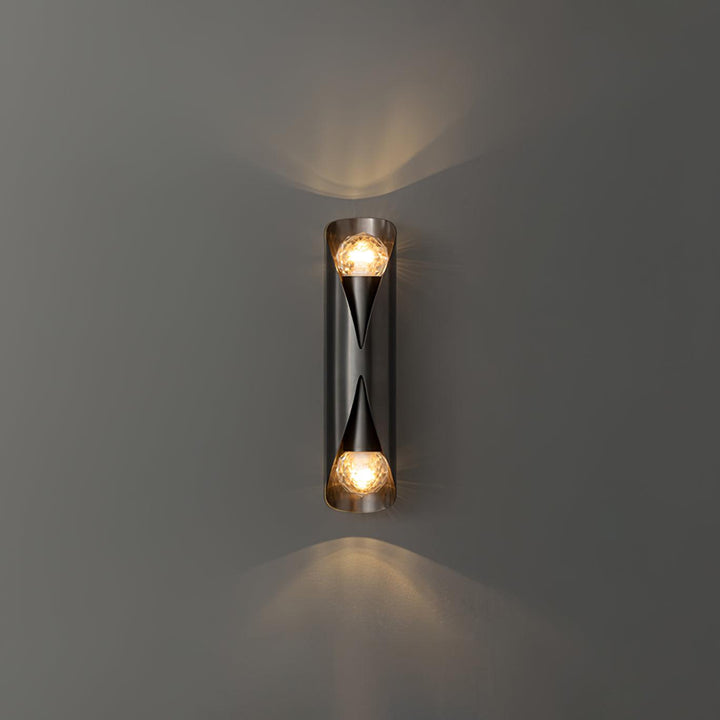 Avynila Applique Murale Diamants Laiton Moderne - Neutralighting
