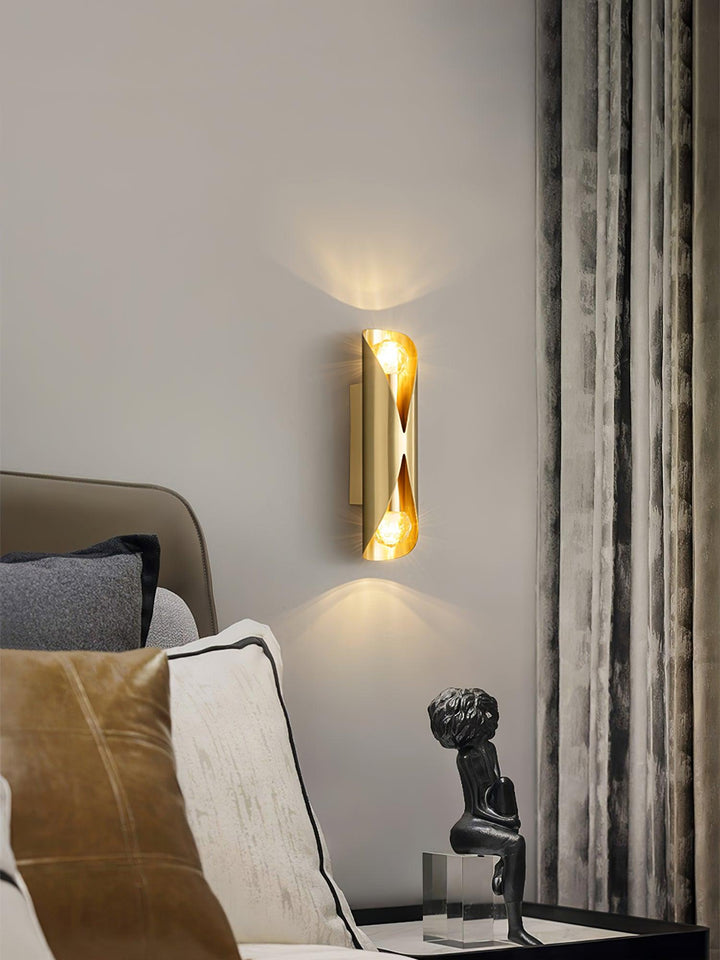 Avynila Applique Murale Diamants Laiton Moderne - Neutralighting