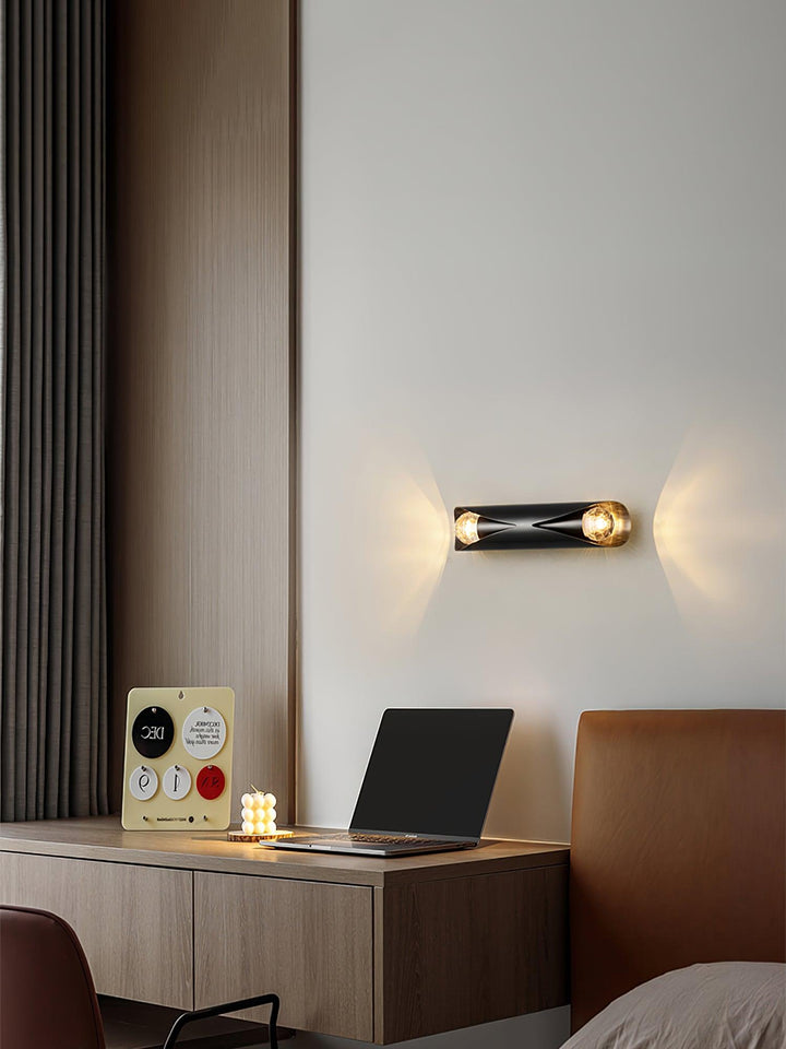 Avynila Applique Murale Diamants Laiton Moderne - Neutralighting